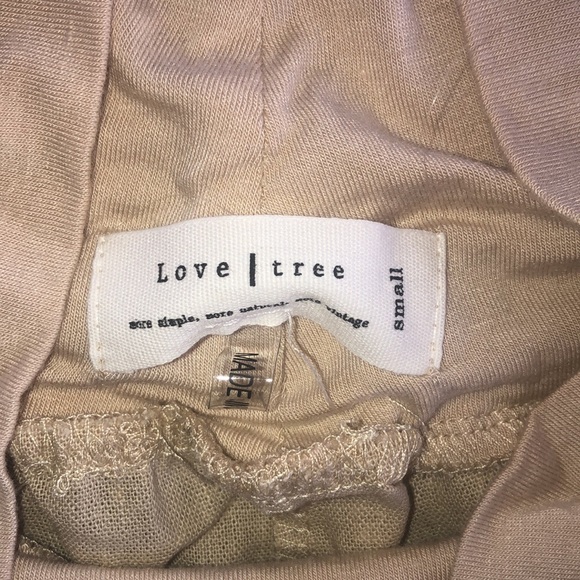 Love Tree Linen Wide Leg Maternity Pants - Picture 4 of 7